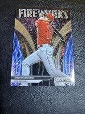 2022 Panini Prizm Shohei Ohtani Fireworks Silver #F-3 Angels