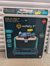 Safety 1st Ready Set Walk DX Developmental Walker Minnie Blue Read 