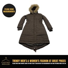 NEW Soia & Kyo Down Coat Women s P/S Brown Pl...