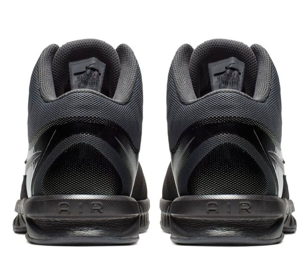 NEW Nike Air Visi PRO VI NBK Mens Sz 14 Black Basketball Shoes Training Sneakers