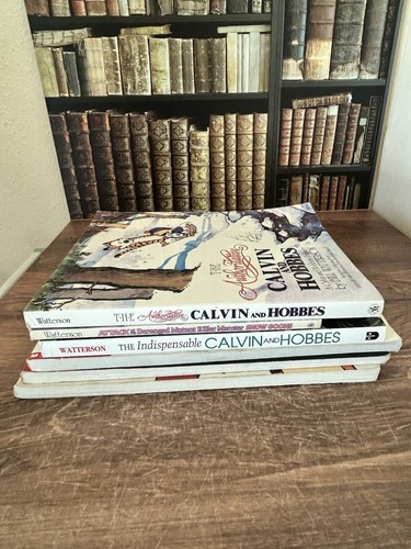 Calvin And Hobbes Book Lot By Bill Watterson 6 Books - Picture 5 of 6