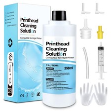 Printer Head Cleaning Kit for Epson, Cleaning Kit for Epson Nozzle, 250ML