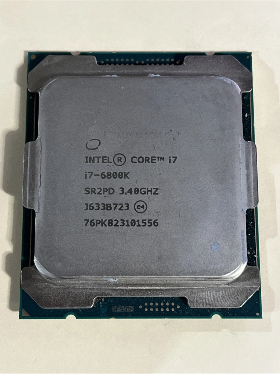 Intel Core i7-6800K Processor Model Computer Processors (CPUs) for