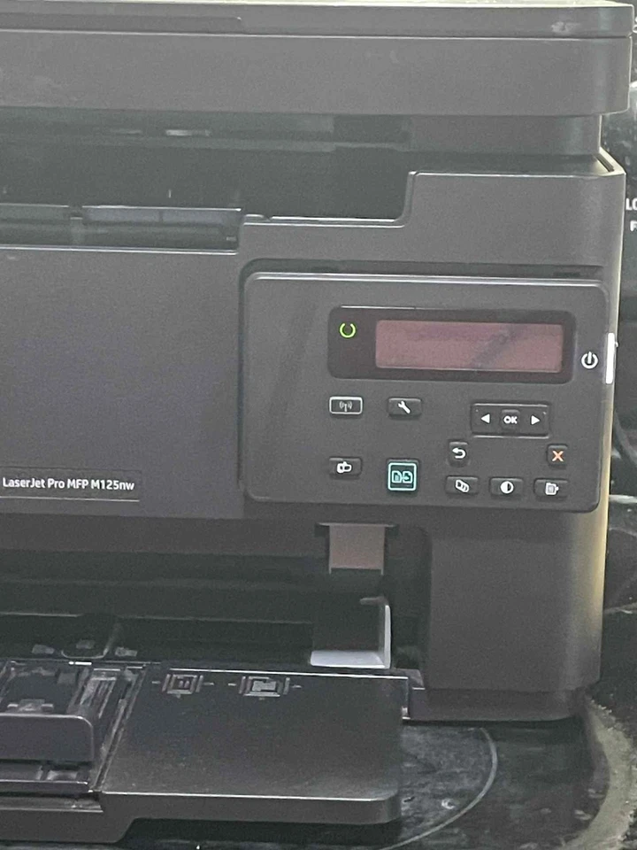 HP LaserJet Pro MFP M125nw Printer | Wireless | Used | Needs Toner - Image 2 of 4