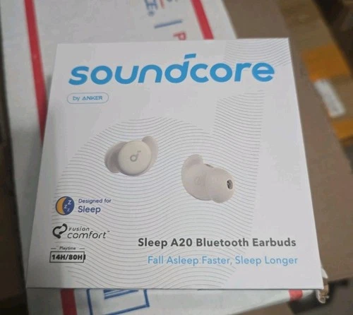 NEW Anker Soundcore Sleep A20 Bluetooth Earbuds Noise Masking True Wireless Buds - product listing photo