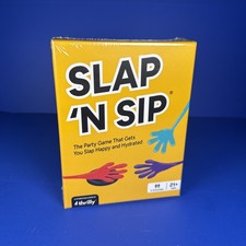 Thrilly Games: Slap 'N Sip - Ages 21+ | 2-12 players - Adult Party Game - NEW