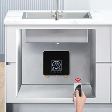 5500W Water Heater Electric Rectangular Instant Heat Water Heater Wall Mounted