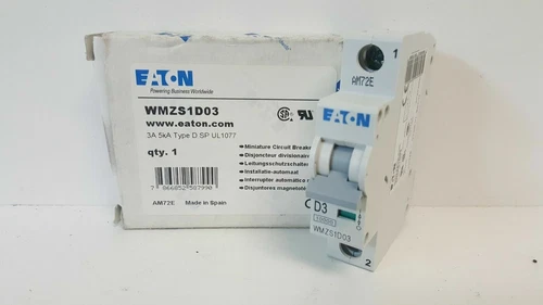NEW OLD STOCK! EATON 3A CIRCUIT BREAKER WMZS1D03