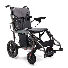USED Lightweight Folding 19.3kg Powerchair Electric Wheelchair Aluminium 4 MPH