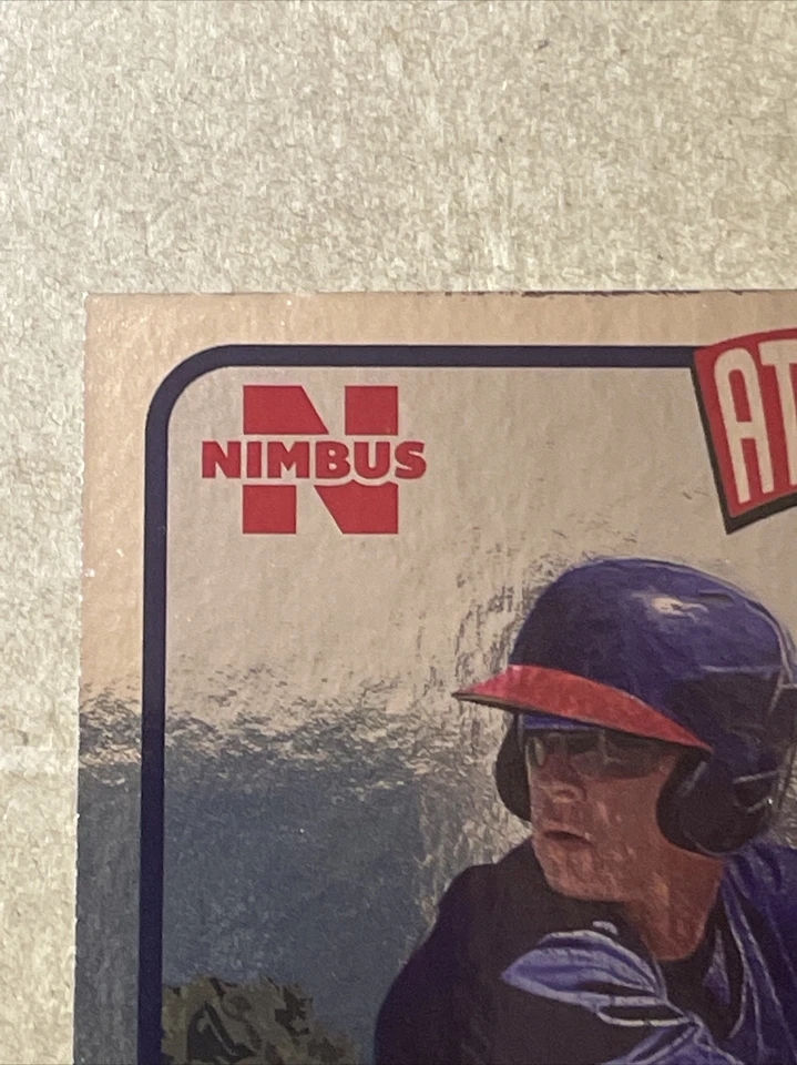 2020 Onyx Nimbus DREW WATERS Silver Parallel AUTO #/325 Atlanta Braves Autograph - Image 2 of 4