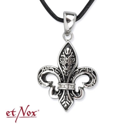 Schwertlilie Amulett Fleur-de-Lys französische Lilie Anhänger Gothic SK4026