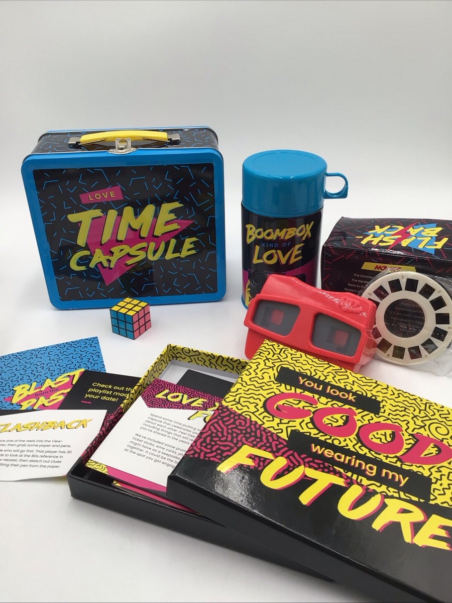 Love Time Capsule Date Box – Couples Time Capsule W/ Tin Lunch Box