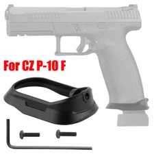For CZ 10F Aluminum Magwell For CZ P-10 F CZ P10F EMPs MAG Assist 9mm Black- NEW