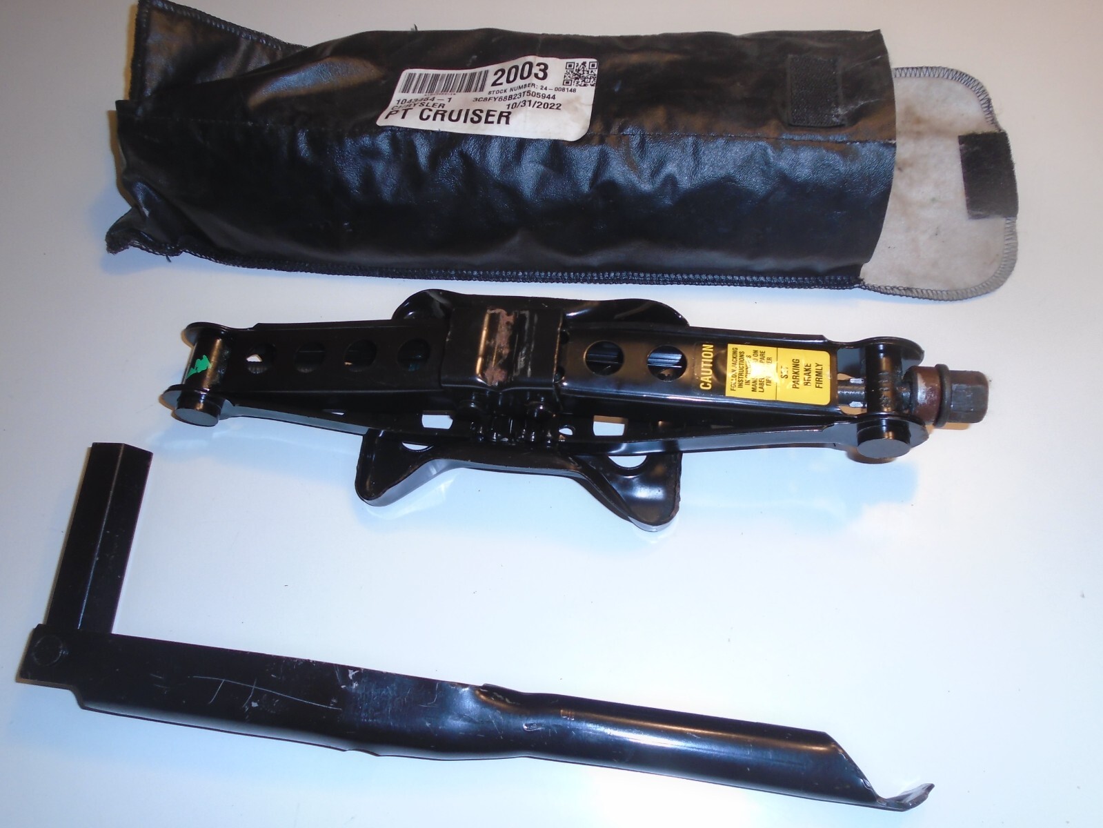 20012010 Chrysler PT Cruiser Spare Tire Jack & Tool Kit Lug Wrench OEM