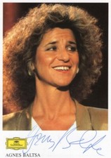 Agnes Baltsa Autograph