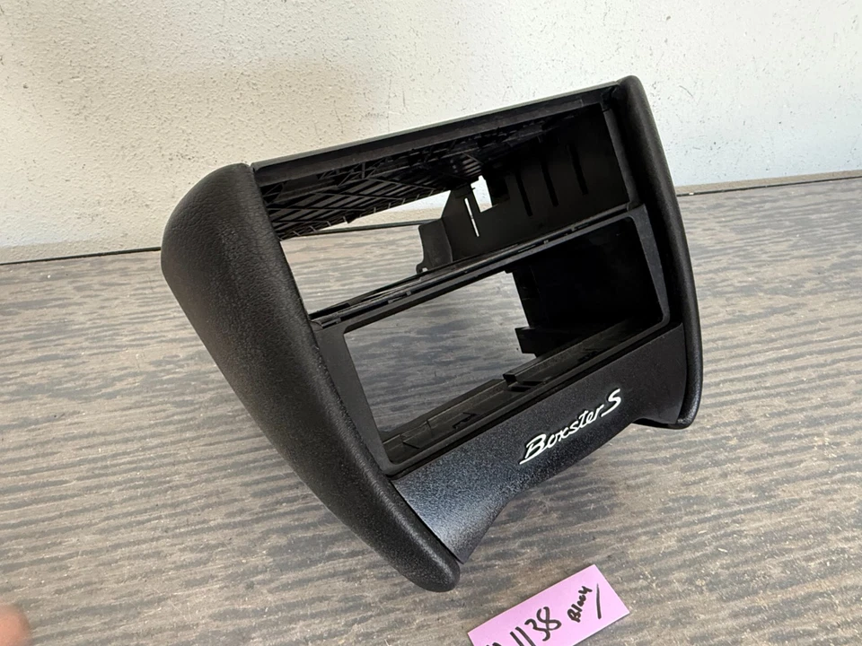 Porsche 986 Boxster S 2000-2004 consola central inferior media con lados negros Foto 4 de 4