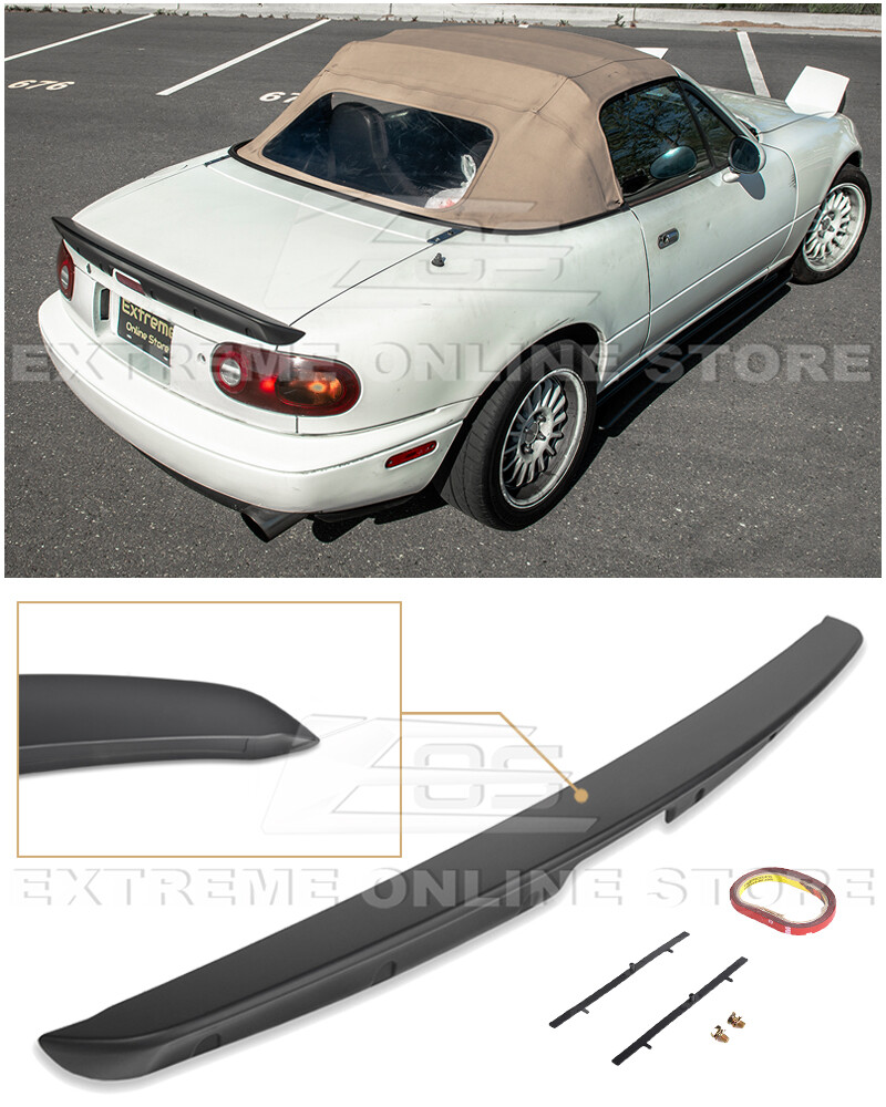 Alerón Tipo Duckbill Trasero ABS Para Mazda Miata MX5 1990-1997 (NA) | Estilo KG WORKS | Incluye Tornillos Y Adhesivo
