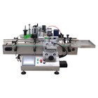 0.78-4.72'' Automatic Chain Plate Conveyor Round Bottle Label Machine w/ Printer — photo 1