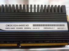 Corsair Dominator (usato) (XMS2) CM2X1024-6400C4D 1024MB  