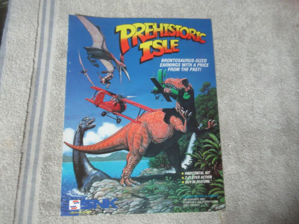 Retro Gaming Gif #113 - Prehistoric Isle (1989, Arcade) : r/SNK