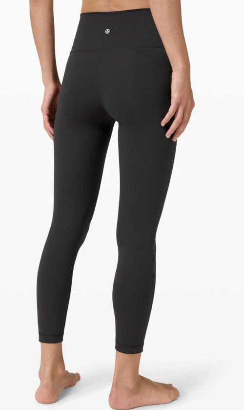 Lululemon Wunder Under Luxtreme High Rise Leggings 25 In Sz 6 Black