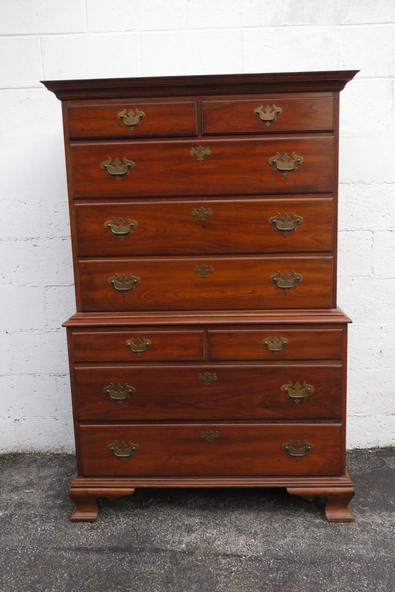 Pennsylvania House Solid Cherry Extra Tall Large Chest of Drawers