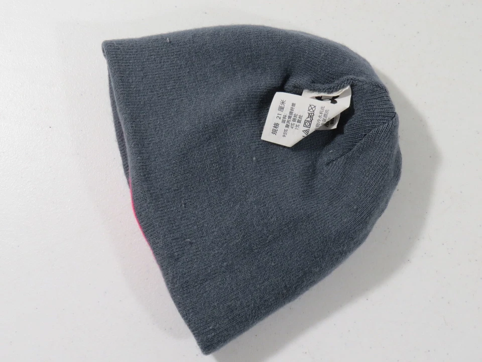 Gorro tejido invierno Under Armour Performance juvenil talla única rosa gris Foto 3 de 4