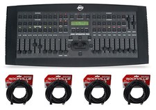 American DJ ADJ DMXOPERATOR PRO 136-Channel Lighting Controller 4 DMX Cables