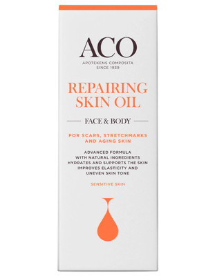 ACO Repairing Skin Oil Parfymerad | 75ml Reduces Scars & Stretch Marks