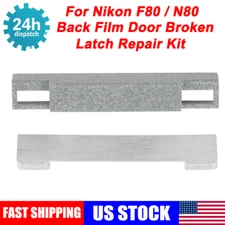 2pcs/set For Nikon F80 / N80 Camera Back Film Door Broken Latch Metal Repair Kit