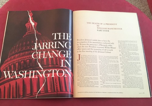 JFK & JFK Jr 5-pc Collectibles:1-4 Manchester Report, JFK Jr Newsweek-Good - Picture 9 of 10