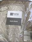 Set Of 2 JC Penney Home Collection Natural Elegance Euro Shams 26” X 26”