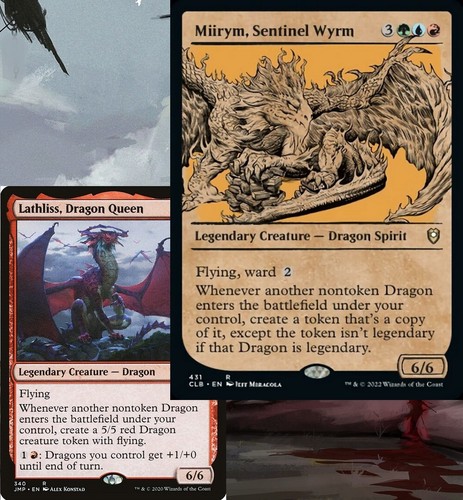 Miirym, Sentinel Wyrm DRAGONS Deck Commander Magic MTG Ready-to-Play ...