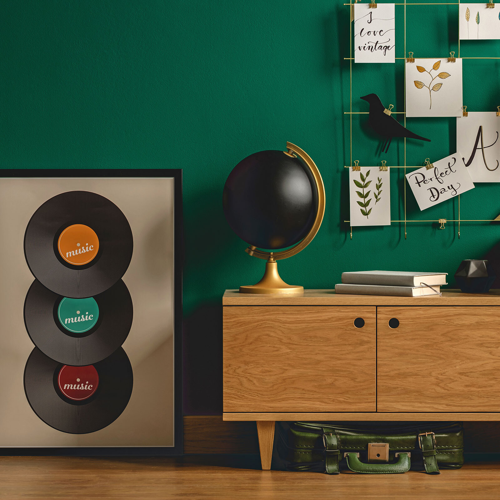 24pcs Blank Vinyl Records Decor 7" CD Fake Vinyl Records for Wall