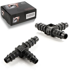 Benzinschlauch T-Stück 8mm Schwarz Von Supertec