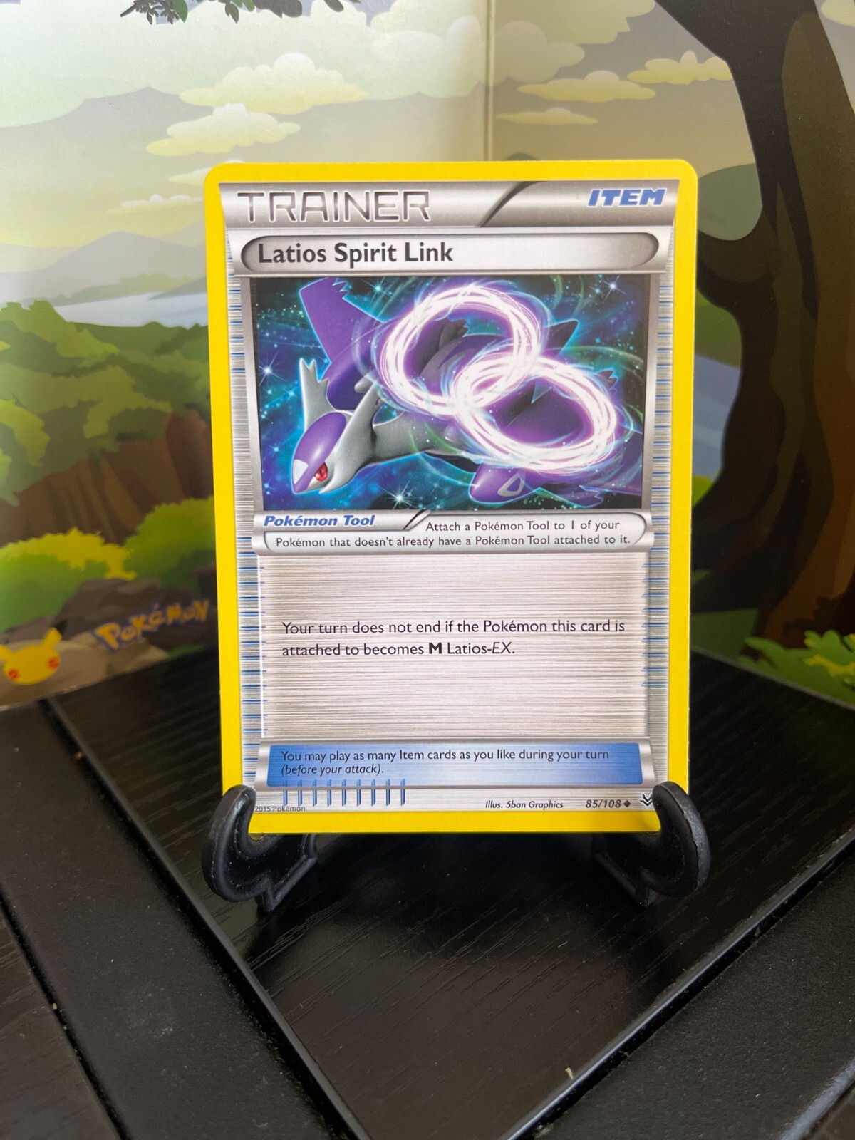 Latios Spirit Link 85/108 - Roaring Skies - Uncommon - Pokemon Card TCG - LP