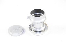 Leica 50/3,5 New York Wollensak Velostigmat Screw Mount lens W/Hood,Caps Nice