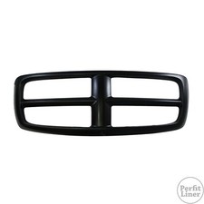 Black Grille Frame Shell Surround Molding Fit 02-05 Ram 1500 03-05 2500 3500