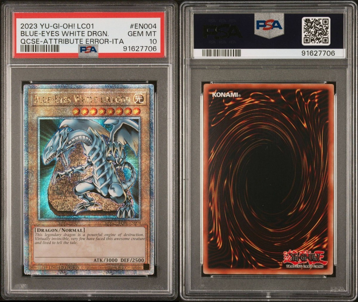 PSA 10 | Blue-Eyes White Dragon | 25th anniversary QCR | eBay PSA 10 | Blue-Eyes White Dragon | 25th anniversary QCR | eBay