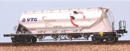 NME 503604 Carro Silos Typ Uacns Vtg - Holcim Sonderbemalung Silber | Zustand: Neu