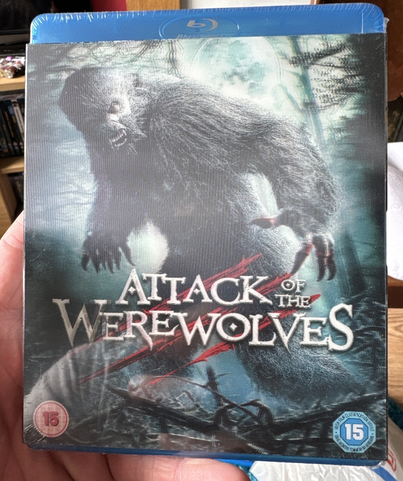 Attack Of The Werewolves (Blu-ray, 2012) Holographic Case