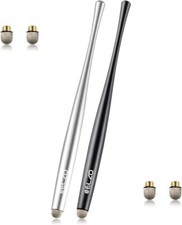 Pennino Capacitivo Stilo Penna, 2 Stylus Pen Capacitiva con 4 Punte Fibra, Penna