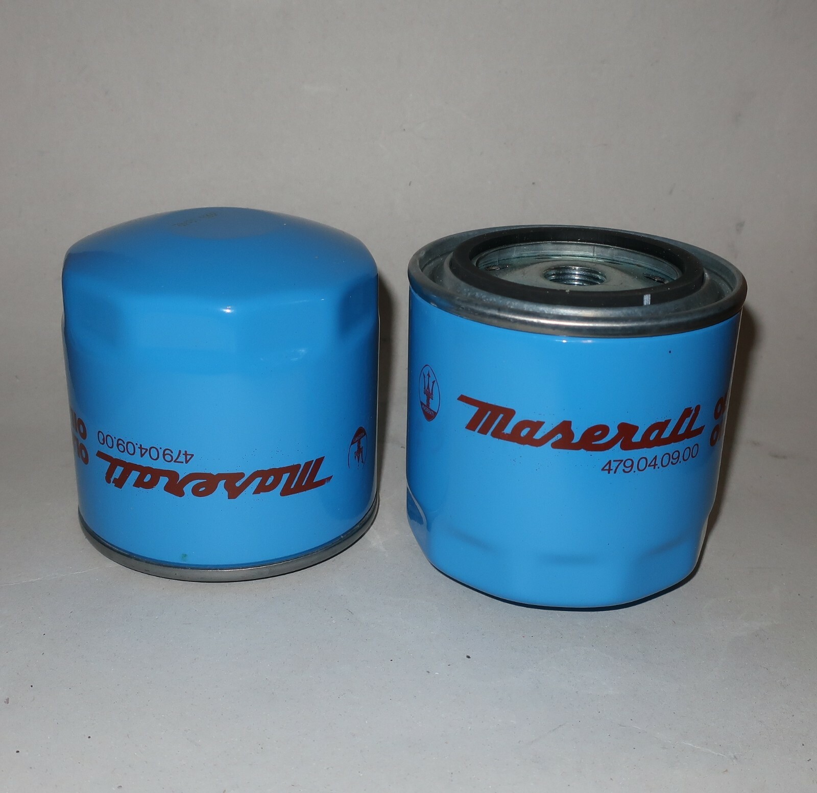 Maserati Biturbo OIL FILTER 2pcs Twin Turbo V8 Shamal QP IV 3200GT Original 