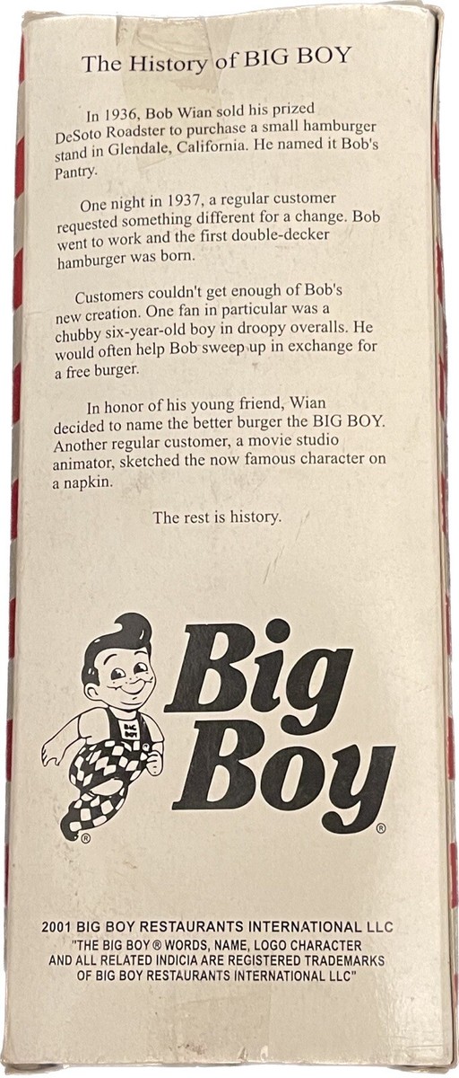 VINTAGE 2001 Big Boy Bobblehead | eBay