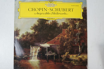 Chopin Schubert Ausgewählte Meisterwerke Tamas Vasary Jörg Demus Trio de T(LP37)