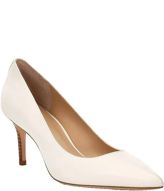 Tacones sólido superior de cuero Ralph Lauren para Mujeres