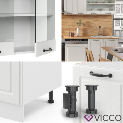 Cuisine R-Line, 300 cm avec armoire haute, sans plan de