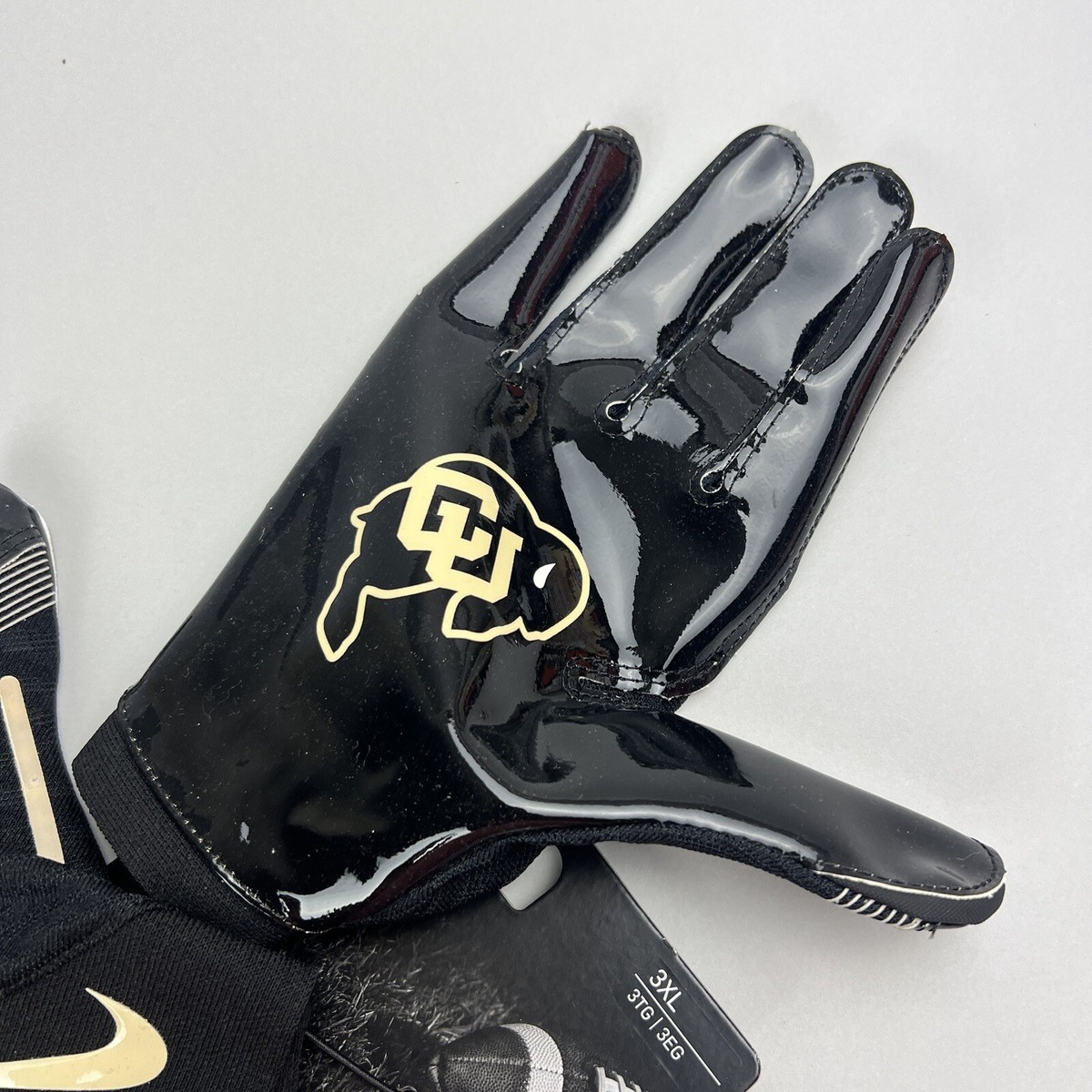Nike Vapor Knit 4.0 Football Gloves NCAA Colorado Buffaloes DX4922