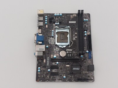 MSI H81M-E34 LGA1150 MOTHERBOARD (MBE84)