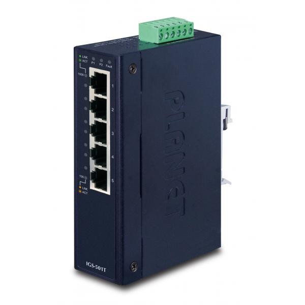 Planet Blu Switch Ethernet Gigabit A 5 Porte (5 Porte), Switch Di Rete, - Immagine 3